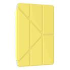 For Xiaomi Redmi Pad 12.1 Clear Acrylic Deformation Leather Tablet Case(Yellow) - 2