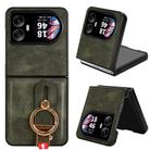 For Blackview Hero 10 Wristband Leather Back Phone Case(Green) - 1
