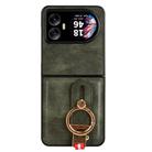 For Blackview Hero 10 Wristband Leather Back Phone Case(Green) - 3