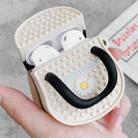 For AirPods 1 / 2 Daisy Couple Slipper Shape Earphone Protective Case - 1