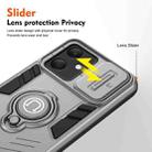 For Samsung Galaxy A06 Camshield Ring Holder Phone Case(Grey) - 3