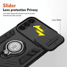 For Samsung Galaxy A26 5G Camshield Ring Holder Phone Case(Black) - 2