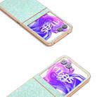 For Motorola Razr 50 / 60 Electroplating Frame Colorful Glitter Phone Case(Light Green) - 3