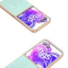 For Motorola Razr 50 Ultra Electroplating Frame Colorful Glitter Phone Case(Light Green) - 3