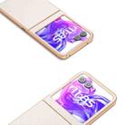 For Motorola Razr 50 / Razr 60 Electroplating Frame Glitter Shockproof Phone Case(White) - 3