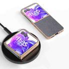 For Motorola Razr 50 Ultra Electroplating Frame Glitter Shockproof Phone Case(Black) - 2