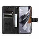 For Xiaomi 15 Pro AZNS Sheepskin Texture Flip Leather Phone Case(Black) - 3