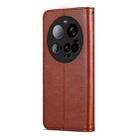 For Xiaomi 15 Ultra AZNS Sheepskin Texture Flip Leather Phone Case(Brown) - 3