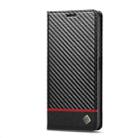 For Xiaomi 14T Pro LC.IMEEKE Carbon Fiber Texture Flip Leather Phone Case(Horizontal Black) - 2