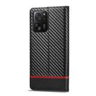 For Xiaomi 14T Pro LC.IMEEKE Carbon Fiber Texture Flip Leather Phone Case(Horizontal Black) - 3