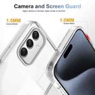 For Samsung Galaxy A16 5G Anti-slip Clear Acrylic Hybrid TPU Phone Case(Transparent) - 2