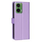 For Motorola Moto G35 Litchi Texture RFID Anti-theft Leather Phone Case(Purple) - 3