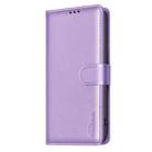 For Motorola Moto G15 Litchi Texture RFID Anti-theft Leather Phone Case(Purple) - 2