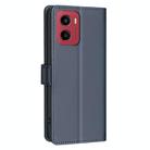 For Motorola Moto G05 Litchi Texture RFID Anti-theft Leather Phone Case(Blue) - 3