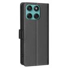For Motorola Edge 60 Fusion Litchi Texture RFID Anti-theft Leather Phone Case(Black) - 3