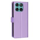 For Motorola Edge 60 Fusion Litchi Texture RFID Anti-theft Leather Phone Case(Purple) - 3