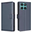For Motorola Edge 60 Fusion Litchi Texture RFID Anti-theft Leather Phone Case(Blue) - 1