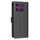 For Motorola Edge 60 Pro Litchi Texture RFID Anti-theft Leather Phone Case(Black) - 3
