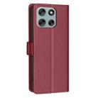 For Motorola Moto G56 5G Litchi Texture RFID Anti-theft Leather Phone Case(Red) - 3