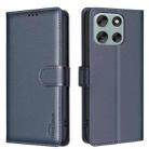 For Motorola Moto G56 5G Litchi Texture RFID Anti-theft Leather Phone Case(Blue) - 1