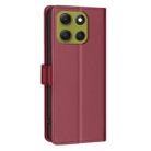 For Motorola Moto G86 5G Litchi Texture RFID Anti-theft Leather Phone Case(Red) - 3