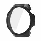 For Huawei Watch GT 5 Pro 46mm Tempered Film Integrated PC Watch Protective Case(Black) - 1