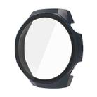 For Huawei Watch GT 5 Pro 46mm Tempered Film Integrated PC Watch Protective Case(Midnight Blue) - 1