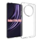 For Realme 13+ 5G Global Waterproof Texture TPU Phone Case(Transparent) - 1