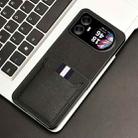 For Blackview Hero 10 Litchi Texture Card Slot Phone Case(Black) - 2