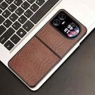 For Blackview Hero 10 Crocodile Texture Back Cover Phone Case(Brown) - 2