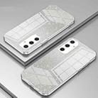 For Samsung Galaxy S25 5G Gradient Glitter Powder Electroplated Phone Case(Transparent) - 2