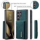For Samsung Galaxy S25 Ultra 5G DG.MING M2 Series 3-Fold Multi Card Bag + Magnetic Phone Case(Green) - 2