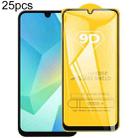 For Samsung Galaxy A16 4G 25pcs 9D Full Glue Full Screen Tempered Glass Film - 1