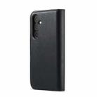 For Samsung Galaxy S24 FE 5G DG.MING Crazy Horse Texture Detachable Magnetic Leather Case(Black) - 3