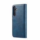 For Samsung Galaxy S24 FE 5G DG.MING Crazy Horse Texture Detachable Magnetic Leather Case(Blue) - 3