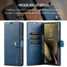 For Samsung Galaxy S25 Ultra 5G DG.MING Crazy Horse Texture Detachable Magnetic Leather Case(Blue) - 3