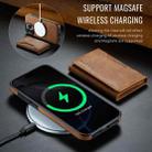 For iPhone 16 Pro Max DG.MING MAGKING-K2 Series MagSafe RFID Card Bag Detachable Phone Case(Brown) - 3