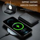 For iPhone 12 Pro Max DG.MING MAGKING-K2 Series MagSafe RFID Card Bag Detachable Phone Case(Black) - 3