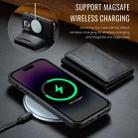 For iPhone 13 Pro Max DG.MING MAGKING-K2 Series MagSafe RFID Card Bag Detachable Phone Case(Black) - 3