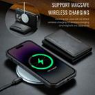 For iPhone 13 Pro DG.MING MAGKING-K2 Series MagSafe RFID Card Bag Detachable Phone Case(Black) - 3