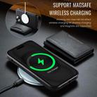 For iPhone 13 DG.MING MAGKING-K2 Series MagSafe RFID Card Bag Detachable Phone Case(Black) - 3