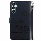 For Samsung Galaxy M15 / F15 Cute Cats RFID Leather Phone Case(Black) - 3