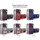 For Nokia G10 / G20 CD Texture Sliding Camshield Magnetic Holder Phone Case(Black) - 2