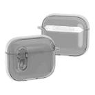 For AirPods 4 Ice Crystals Shockproof Earphone Protective Case(Grey) - 1