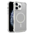 For iPhone 11 Pro Max Skin Feel MagSafe Phone Case(Grey) - 1