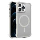For iPhone 12 Pro Max Skin Feel MagSafe Phone Case(Grey) - 1