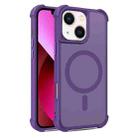 For iPhone 14 / 13 Skin Feel MagSafe Phone Case(Purple) - 1