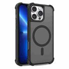 For iPhone 13 Pro Skin Feel MagSafe Phone Case(Black) - 1