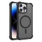 For iPhone 14 Pro Skin Feel MagSafe Phone Case(Black) - 1