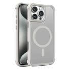 For iPhone 15 Pro Max Skin Feel MagSafe Phone Case(Grey) - 1